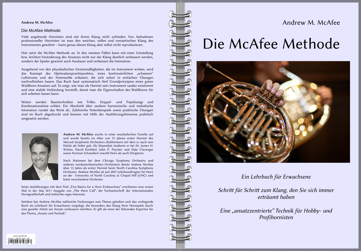 Spiralgebundenes Lehrbuch